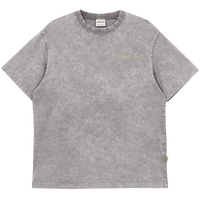 杰克·琼斯（JACK&JONES）夏季新款男士胸口胶印个性时尚字母做旧磨白短袖T恤男装224201229  常规  M 175