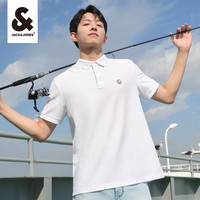 杰克琼斯奥特莱斯男士短袖24夏t恤凉感休闲上衣商务运动男装 170/92A/S E60山丘绿