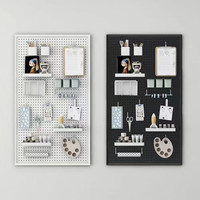 迎基家用钢制书柜多层落地儿童书架带门防尘卧室收纳柜客厅翻门置物柜 【选配-黑色洞板】侧宽40*高100 长80cm*宽32cm【钢材加厚】