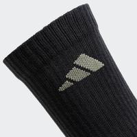 adidas阿迪达斯男女同款25蛇年春季中袜两双装舒适绵混纺运动袜子
