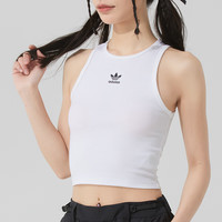 阿迪达斯 adidas女子背心瑜伽辣妹风运动透气无袖T恤