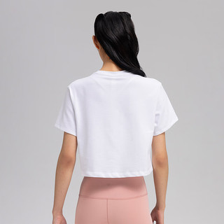 露露乐蒙lululemon丨Brushed 女士拉绒高克重棉混纺 T 恤*Foil LW3HUQS 白色 XXS /2