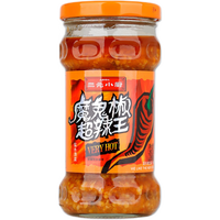 三元小厨魔鬼超辣王辣椒酱特辣魔鬼椒重辣特辣蒜蓉香辣鲜辣爆辣下饭