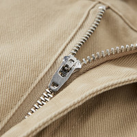 森马 Semir半身裙女开叉直筒长裙盐系酷春季街头酷飒风辣妹工装裙山系 卡其50683 175/78A/XXL