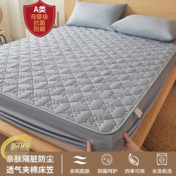 喜悠悠 夹棉床笠单件席梦思床保护套可水洗棉床罩床单全包防尘罩套床垫