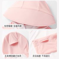 小马宝莉（MY LITTLE PONY）儿童防晒衣女童2025夏季中大童女孩遮阳服连帽防紫外线上衣 pink小马/粉 130