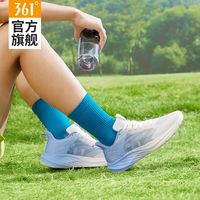 飞羽361°男鞋运动鞋2025夏季透气休闲跑步鞋子男网面减震跑鞋