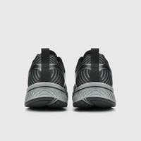 斯凯奇（Skechers）男士跑步鞋缓震耐磨软底运动鞋透气轻便简约百搭休闲鞋 BKGY黑色/灰色 44.5