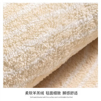 KAYE床边地毯卧室房间客厅日式侘寂风沙发仿羊绒飘窗垫长条衣帽间地毯 FYR-极简T4 80/平/单拍不