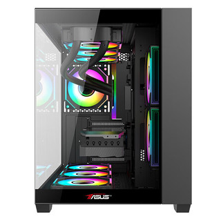 华硕 ASUSAMD R7 7800X3D/RTX5070TI高端游戏黑神话悟空电竞直播设计台式电脑主机组装机 规格六：  7800X3D/5070TI/1T