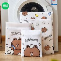 LINE FRIENDS 布朗熊洗衣袋洗衣机专用防变形网袋