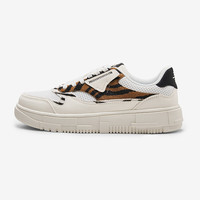 森马Semir女鞋小白鞋女2025新款春秋季百搭配裙子厚底白色板鞋子女款