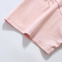 芬腾睡裙女款纯棉夏季2025新款短袖大码可爱睡衣2025新款连衣裙子 灰色 2XL 建议:145-160斤