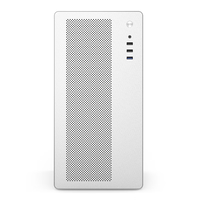 硕一麻雀V200 台式机电脑matx迷你机箱itx白色非侧透mini小尺寸手提主机箱壳家用商务办公桌面搭配风冷 V280 Pro白【侧透】