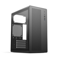 硕一麻雀V200 台式机电脑matx迷你机箱itx白色非侧透mini小尺寸手提主机箱壳家用商务办公桌面搭配风冷 V280 Pro黑【侧透】