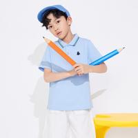凉感儿童t恤男童polo衫夏季短袖童装中大童轻薄