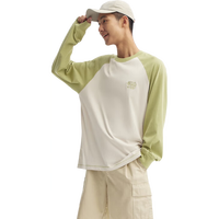 森马 Semir史努比系列长袖T恤男秋季美式情侣装撞色插肩袖109524101204