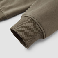 森马 Semir卫衣男发热抑菌冬季连帽衣服oversize101724116107 军绿40635 L