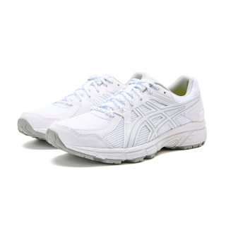 ASICS亚瑟士男鞋2025春季Jog 100T运动鞋透气休闲鞋跑步鞋 【男鞋】1021A504-100 43.5 内长27.5cm