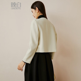 晚白新中式国风短外套女【断码直降】春款洋气通勤百搭显瘦小个子穿搭