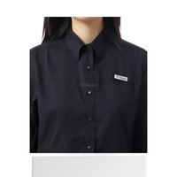 Columbia W Tamiami II 长袖衬衫 (1275701-010) 钓鱼服 黑色的