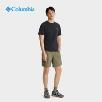 Columbia哥伦比亚户外25春夏新品男女舒适旅行运动短袖T恤AJ2960  修身版型