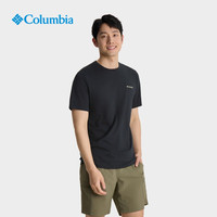 Columbia哥伦比亚户外25春夏男女舒适旅行运动短袖T恤AJ2960 004 修身版型 S (170/92A)