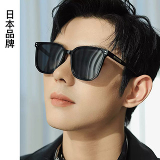 MUYKUY王嘉尔同款复古墨镜高级小方框太阳镜夏防防紫外线 MK384YJ-005-ZY奶白全灰