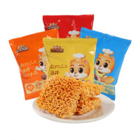 三只松鼠 干脆面50包 干吃方便面膨化食品童年怀旧捏碎面 年货送礼休闲零食