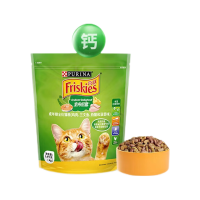 喜跃 Friskies 全价猫粮宠物猫咪主粮 成猫三文鱼奶酪菠菜1.4kg