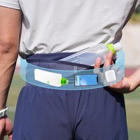 Flipbelt飞比特空气裤2.0吸湿排汗速干腰包城市慢跑裤5英寸 经典黑 XS 