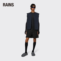 Rains山系绗缝夹棉马甲男女时尚感背心上衣 Liner Vest/18160 (尺码偏大)