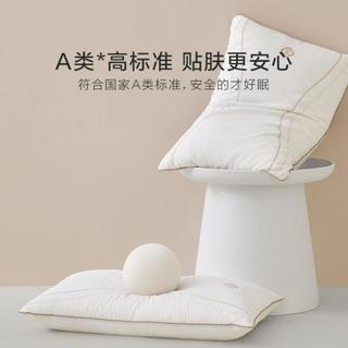 罗莱生活 LUOLAI 【罗莱芯好睡眠】全棉蚕丝枕五星酒店睡感枕头枕芯颈椎成人单只