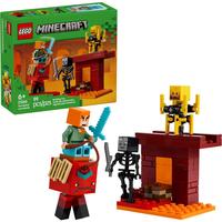 LEGO 乐高 Minecraft我的世界系列 21266 下界熔岩湖之战