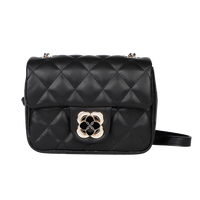 SHERIDAN/喜来登 四叶草扣 女士单肩斜挎包 链条