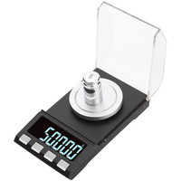 高精度毫克级珠宝电子秤0.001g微克小型宝石mg黄金药精密天平克称