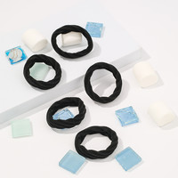 goody 黑色发圈 5根装