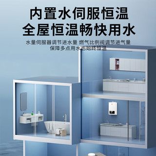 樱花 JSQ30-JSP510 水伺服恒温 16L 天然气燃气热水器