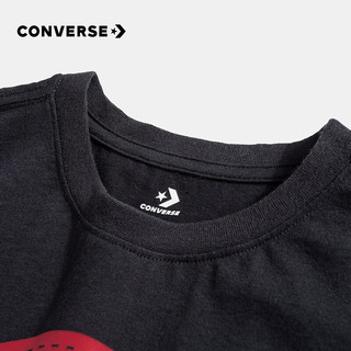 Converse 匡威童装男童纯棉短袖T恤夏季儿童针织休闲上衣  140 /68 【建议身高128-140cm】
