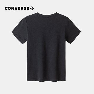 Converse 匡威童装男童纯棉短袖T恤夏季儿童针织休闲上衣  140 /68 【建议身高128-140cm】