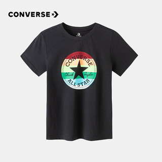 Converse 匡威童装男童纯棉短袖T恤夏季儿童针织休闲上衣  140 /68 【建议身高128-140cm】