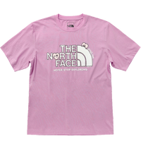 The North Face北面短袖T恤爱心情侣款户外舒适短袖88FX 紫色/PO2 XXL
