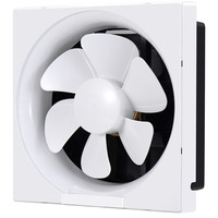 排气扇厨房家用排风扇换气扇10寸卫生间抽风机油烟强力窗式免安装