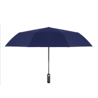 左都（ZUODU）雨伞全自动伞折叠晴雨伞女大号晴雨两用伞学生双人风暴伞三折轻便