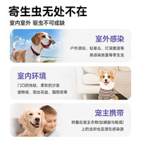 美里美亚 吡虫啉莫昔克丁宠物狗用内外同驱滴剂驱寄生虫犬驱虫1.0ml三支