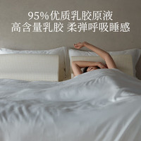 睡眠博士（AiSleep）泰国乳胶枕颗粒枕头枕芯 成人颈椎枕 95%乳胶年货礼 泰国原芯颗粒款·95%乳胶