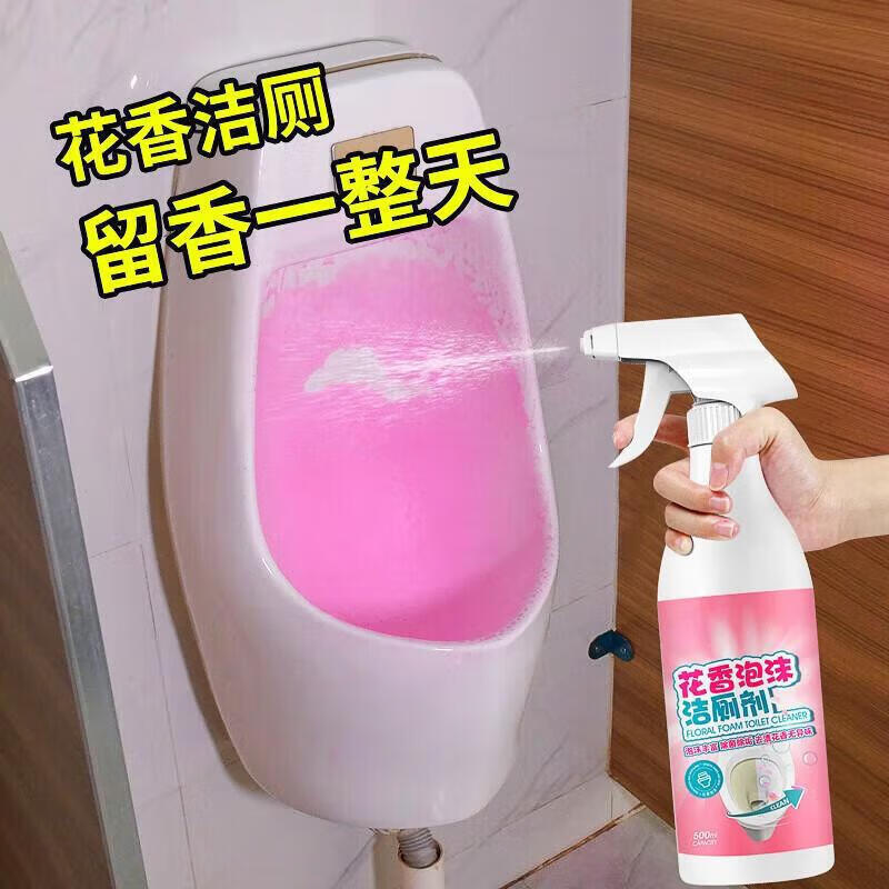 诗芮源洁厕灵马桶清洁剂厕所清洁厕宝除垢除尿碱除味洁厕液家庭装 2瓶装 500g