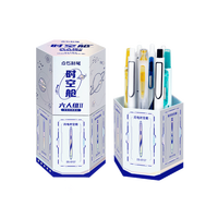 点石文具 DS制笔时空舱六人组学生文具套装高颜值中性笔/荧光笔/铅笔10件套送同学生日礼物伴手礼312E-1