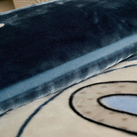 雅鹿拉舍尔毛毯冬季加厚保暖办公室午睡毯家用多功能沙发盖毯子午休毯 兔小爱【多功能 可铺盖】 200*230cm【重约7斤】