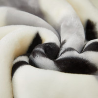 雅鹿拉舍尔毛毯冬季加厚保暖办公室午睡毯家用多功能沙发盖毯子午休毯 逐鹿中原【多功能 可铺盖】 200*230cm【重约7斤】